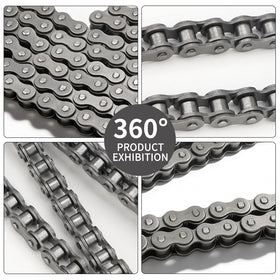 Jerbor chain with ruler showing 420 pitch and correct size for Soleil01 fitment