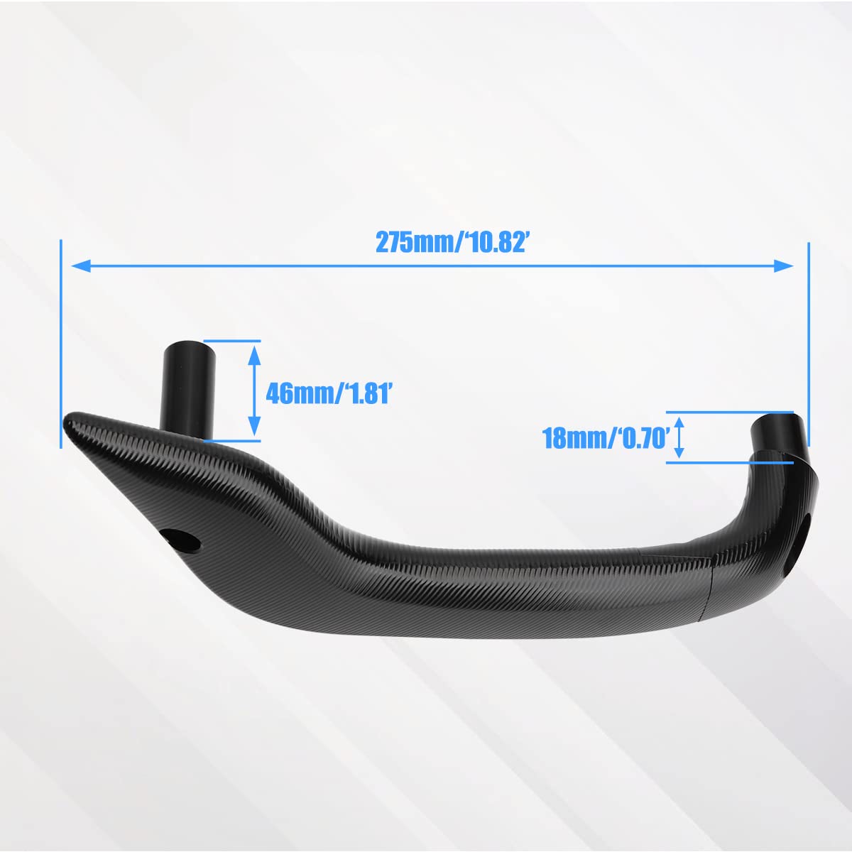Jerbor handle in car interior lifestyle shot showing seamless match