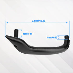 Jerbor handle in car interior lifestyle shot showing seamless match