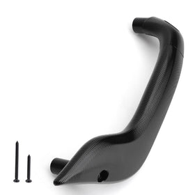 Jerbor handle backside mounting detail showing precise clip alignment