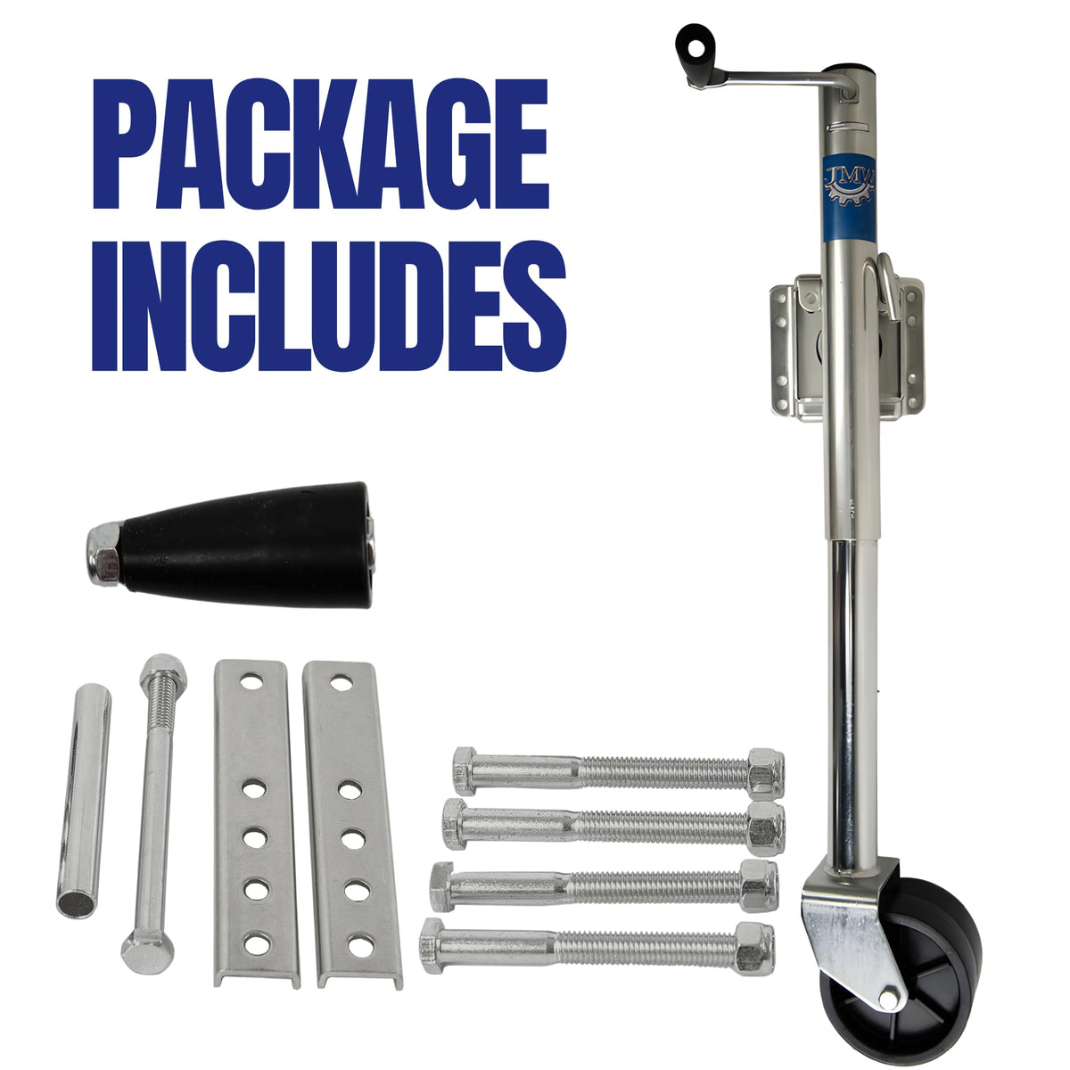Jeremywell swivel bracket in action showing bolt-on rotation for towing clearance