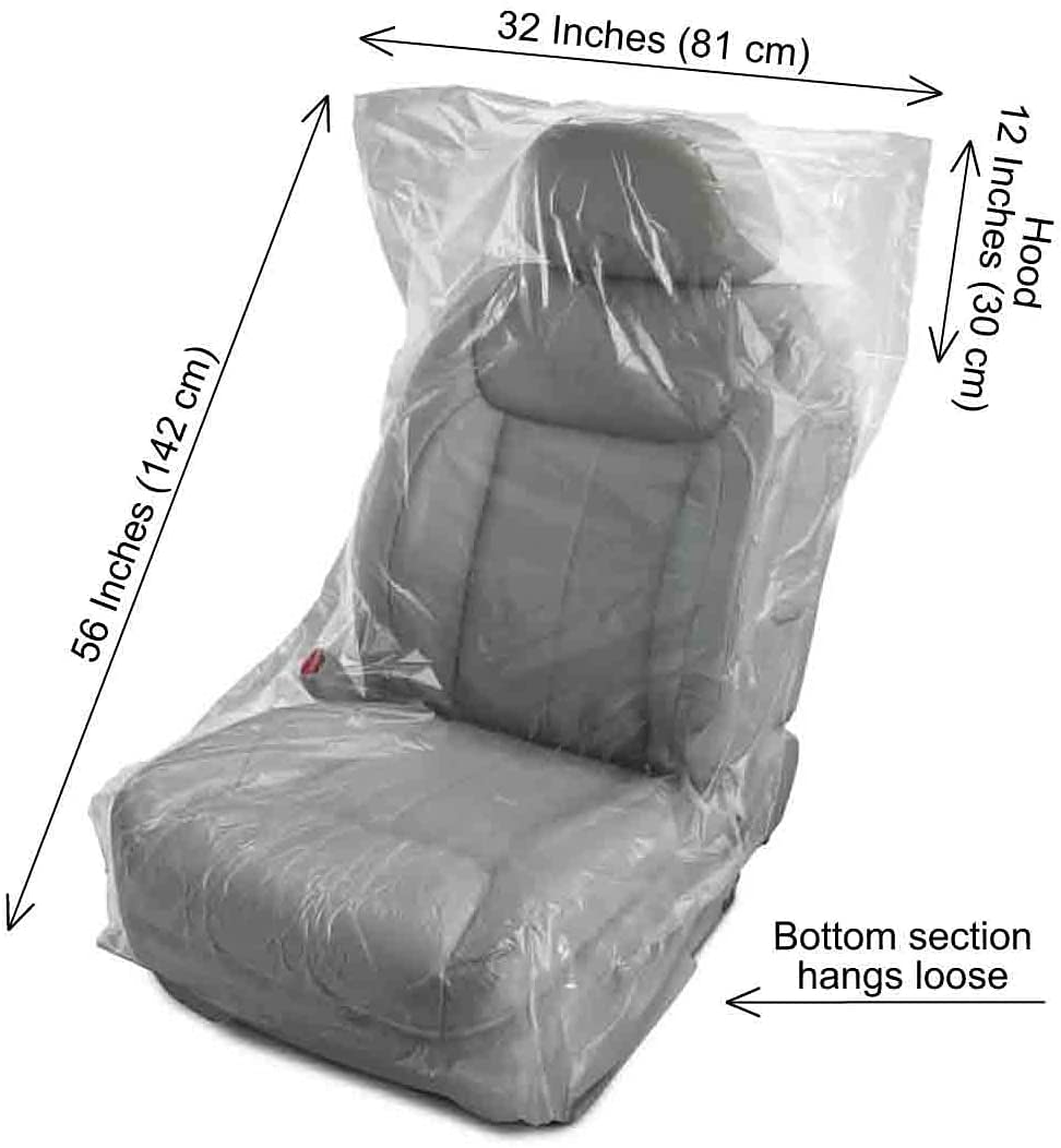 JESUNK unfolded cover full size demonstrating universal seat coverage