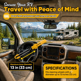 JETMORE installed in RV cabin demonstrating campsite security