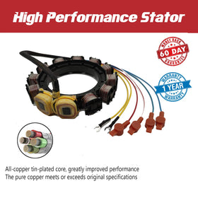 jetunit stator retail packaging and label highlighting included warranty information