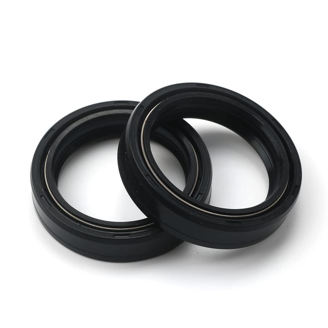 Jetuplusllc fork seal kit staged in a garage during installation for DIY confidence