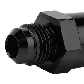 Jetuplusllc adapter installed on sender demonstrating compatibility and tidy plumbing