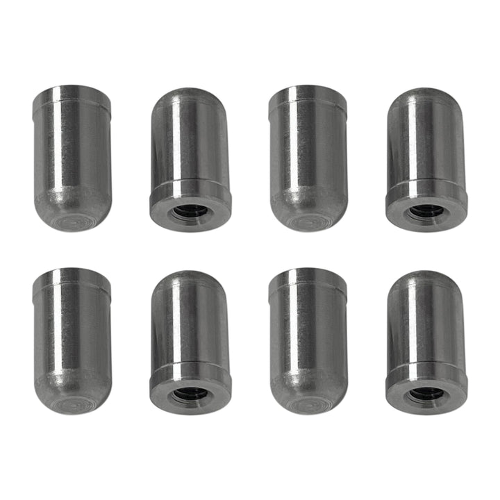 Jetuplusllc front view of eight AFM/DOD oil block off plugs showing kit completeness and fit benefit