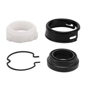 Jetuplusllc close-up of bearings and retainer showing precise finish for smoother steering