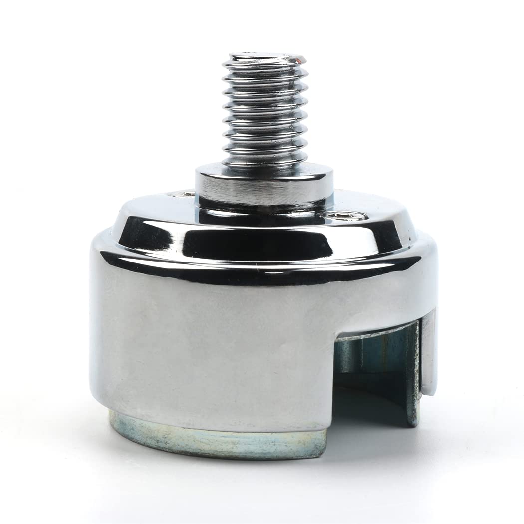 Jetuplusllc chrome adapter front view showing sleek fit and durable finish