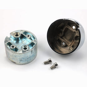 Jetuplusllc adapter closeup of chrome finish emphasizing corrosion resistance