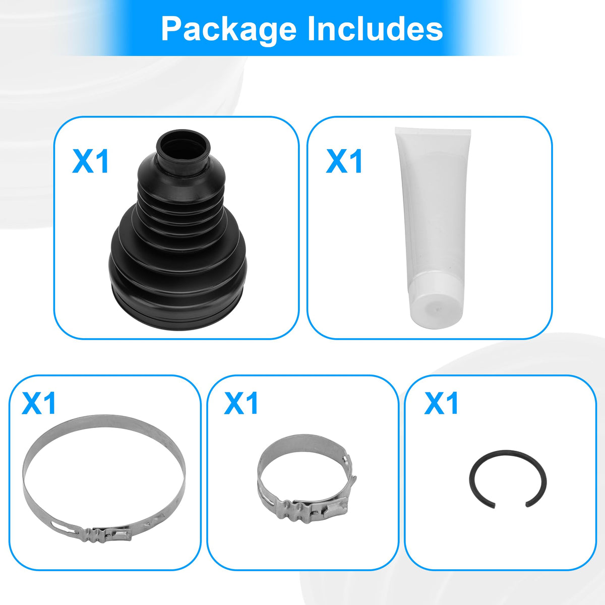 Jetuplusllc clamps and clips laid out for quick hardware verification