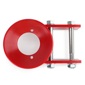 Jetuplusllc close-up of powder-coated finish protecting metal parts