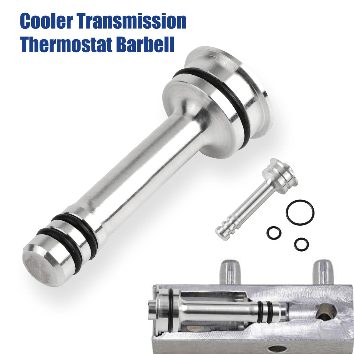Jetuplusllc closeup of threads and Buna O-rings for secure leak-resistant seal