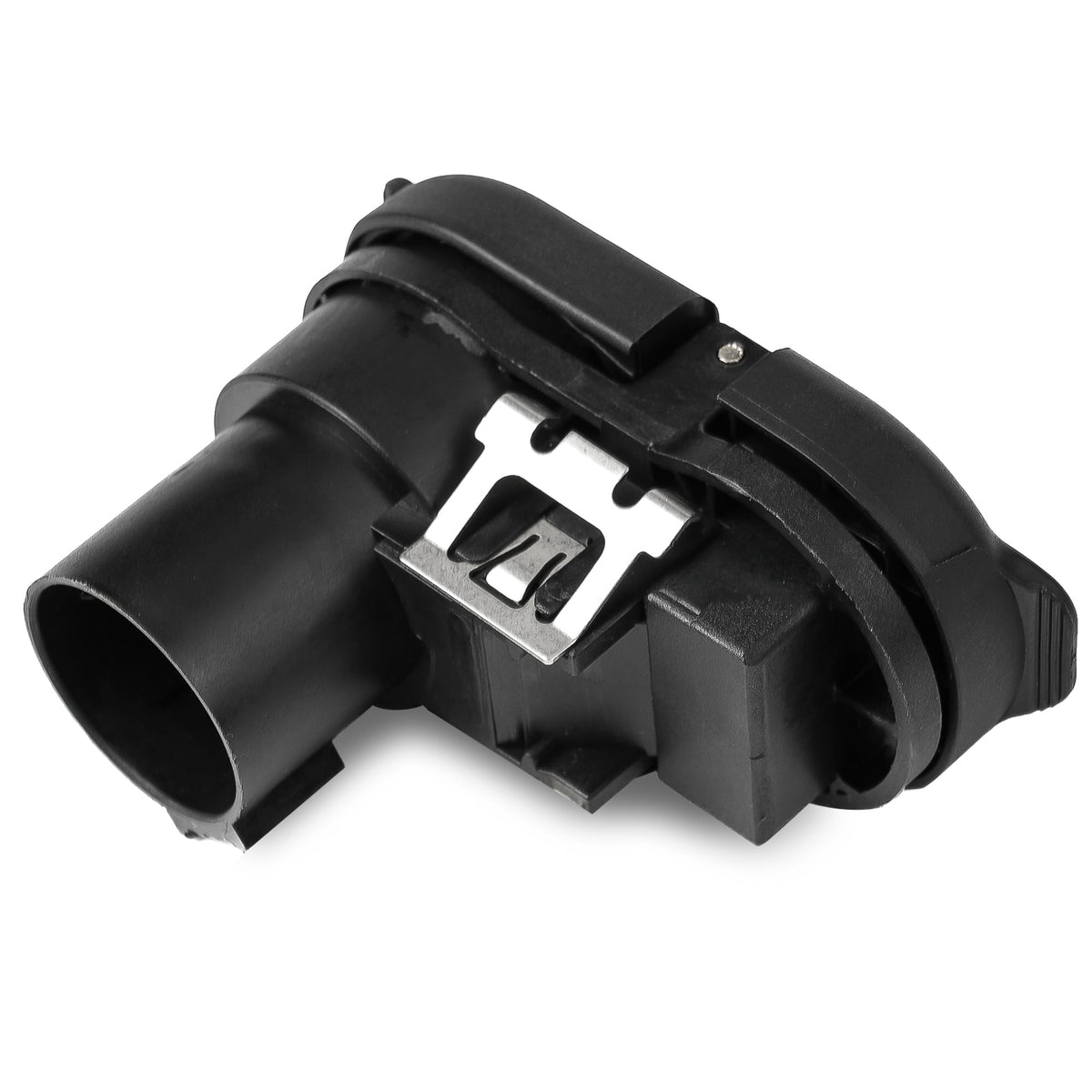 Jetuplusllc connector beside ruler to show compact size and correct fit