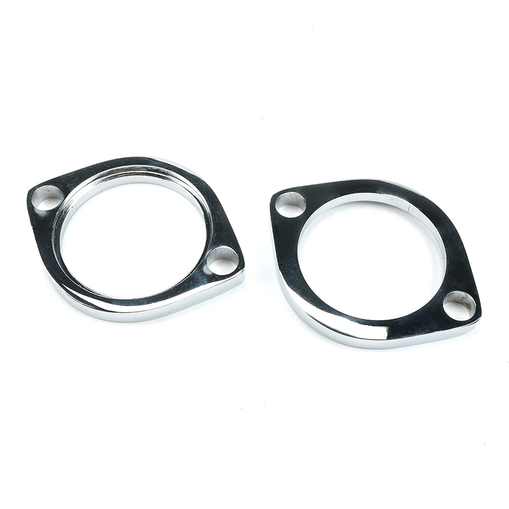 Jetuplusllc polished chrome flange detail demonstrating corrosion-resistant finish