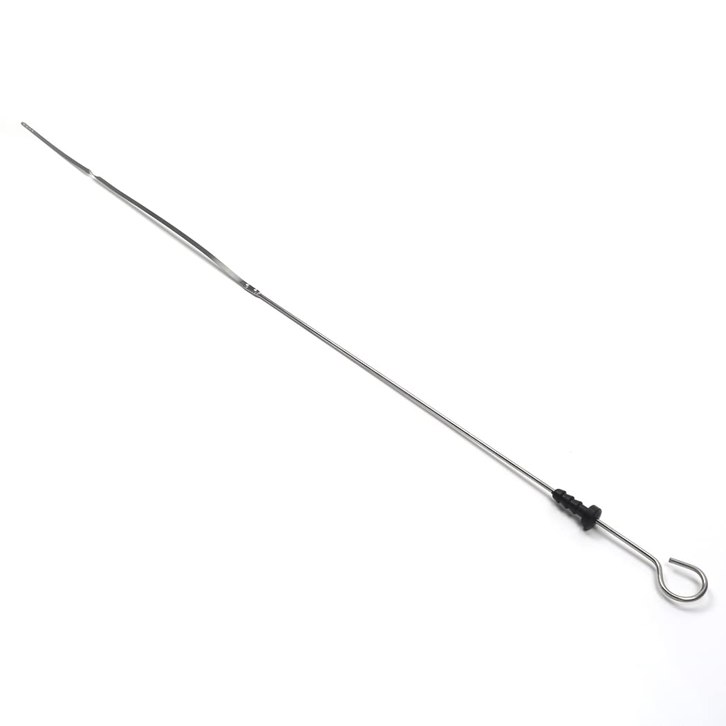 Jetuplusllc front view of metal dipstick showing shape and fit for easy replacement
