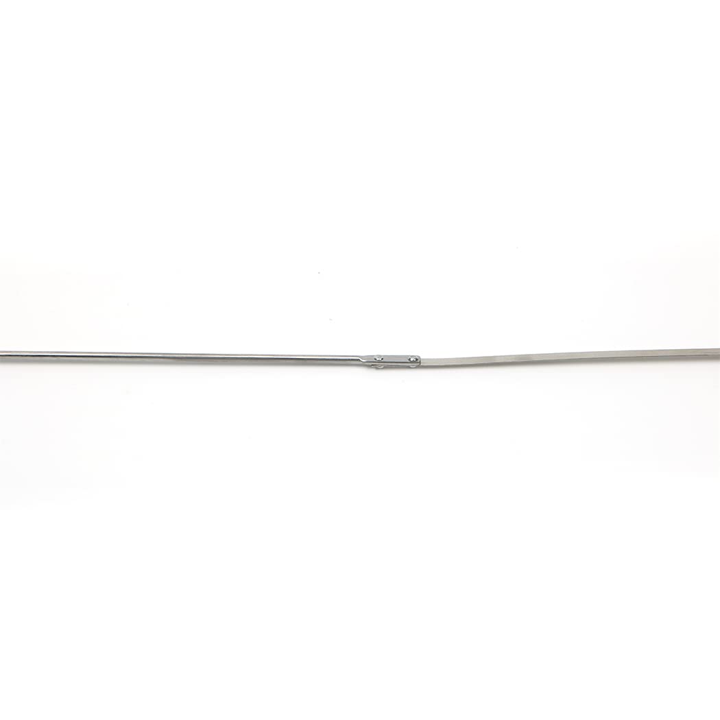 Jetuplusllc dipstick inserted into Kawasaki Mule tube demonstrating proper installation