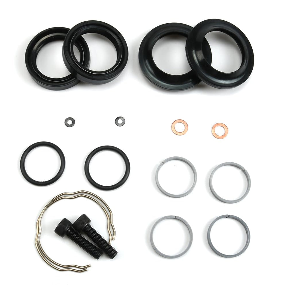 Jetuplusllc front packaging showing the 39mm fork seal kit and fit information