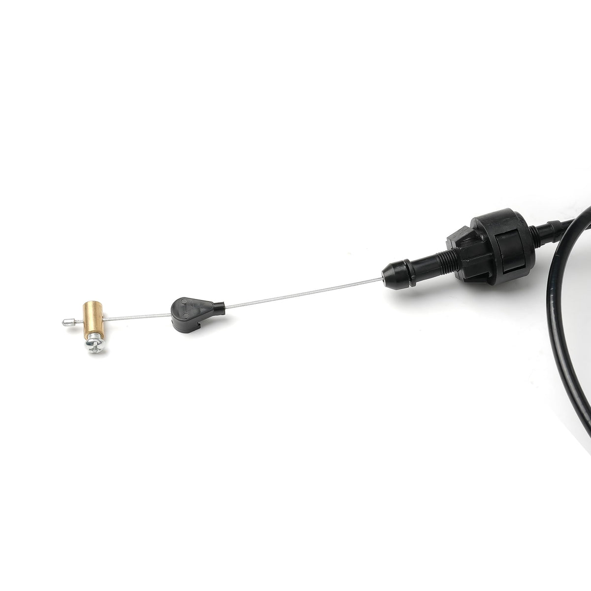 Jetuplusllc cable installed under hood demonstrating correct routing and ease of fit