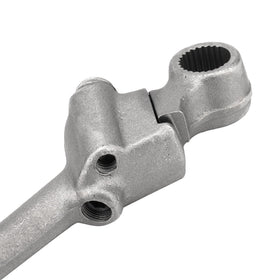 Jetuplusllc lever mounted on Kawasaki side view demonstrating correct fit