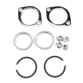 Jetuplusllc flange kit on a custom bobber illustrating clean finished look