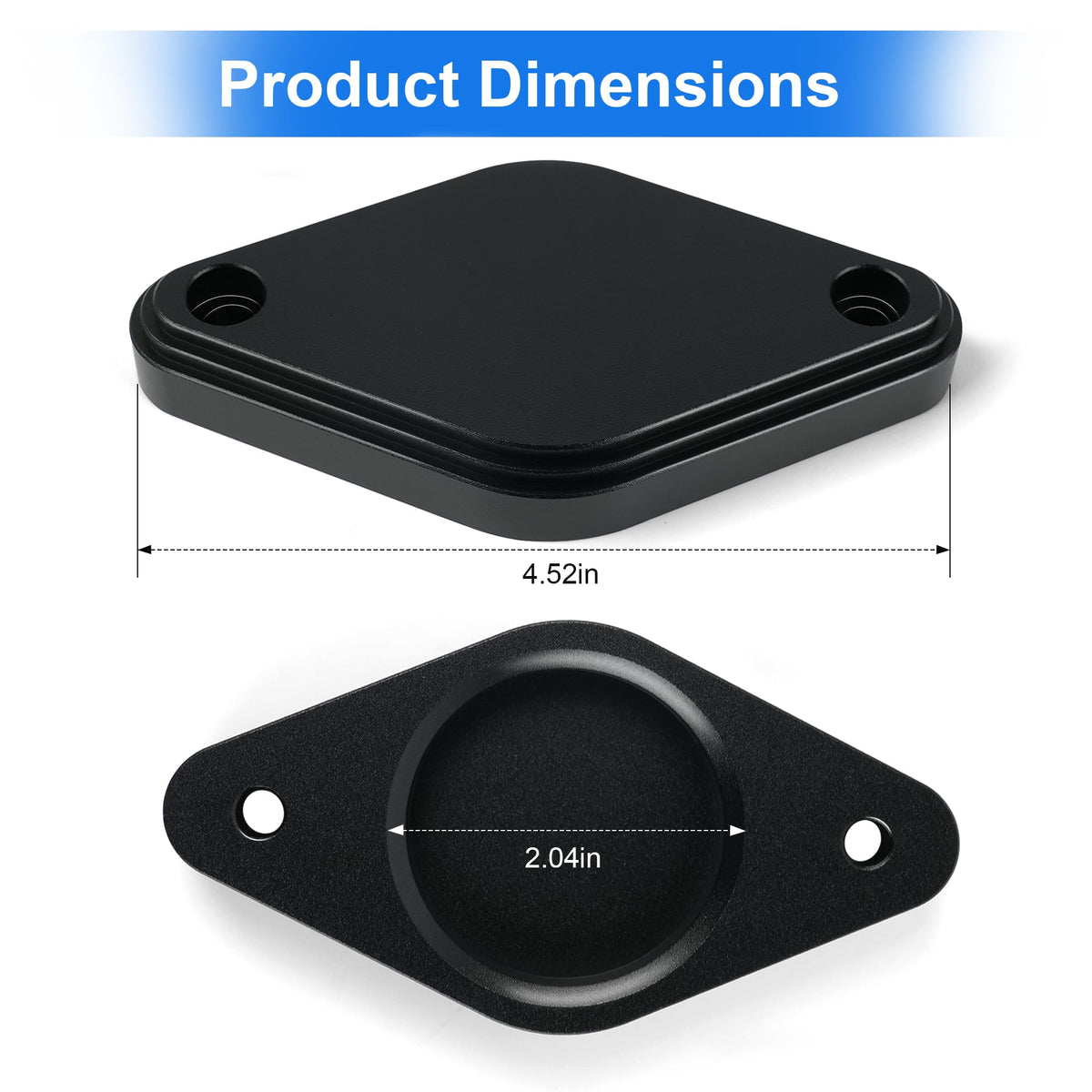Jetuplusllc cover plate mounted on intake assembly for durable protection