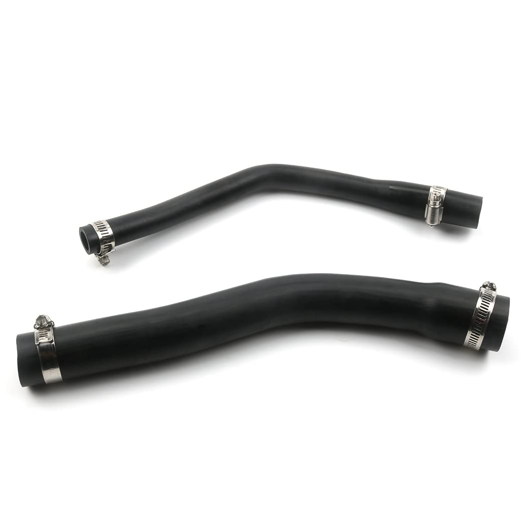 Jetuplusllc hoses beside ruler showing length and scale for accurate fitment
