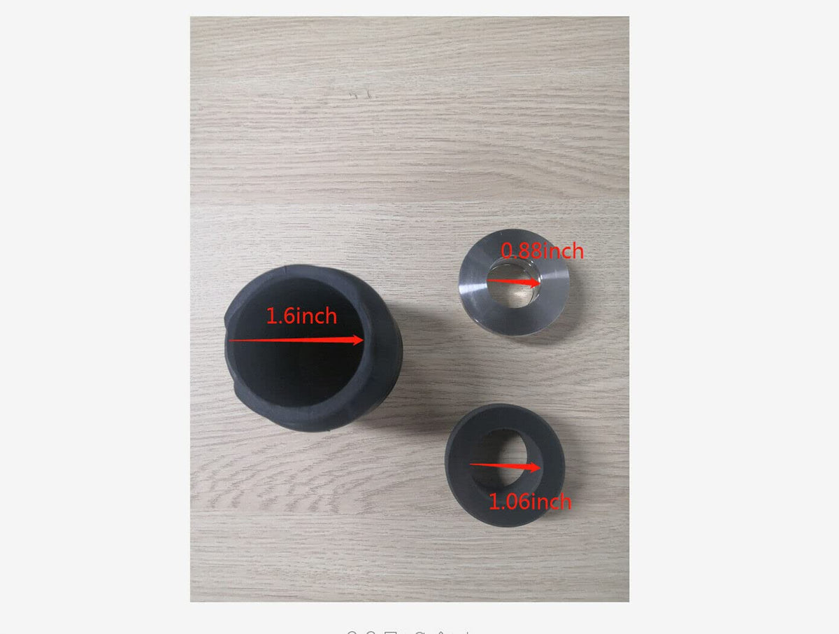 Jetuplusllc scale comparison with ruler showing part sizes for accurate fit verification benefit
