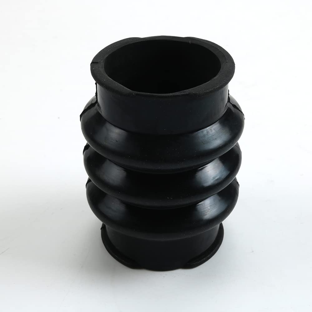 Jetuplusllc shaft boot detail showing flexible material that protects joint from water and debris