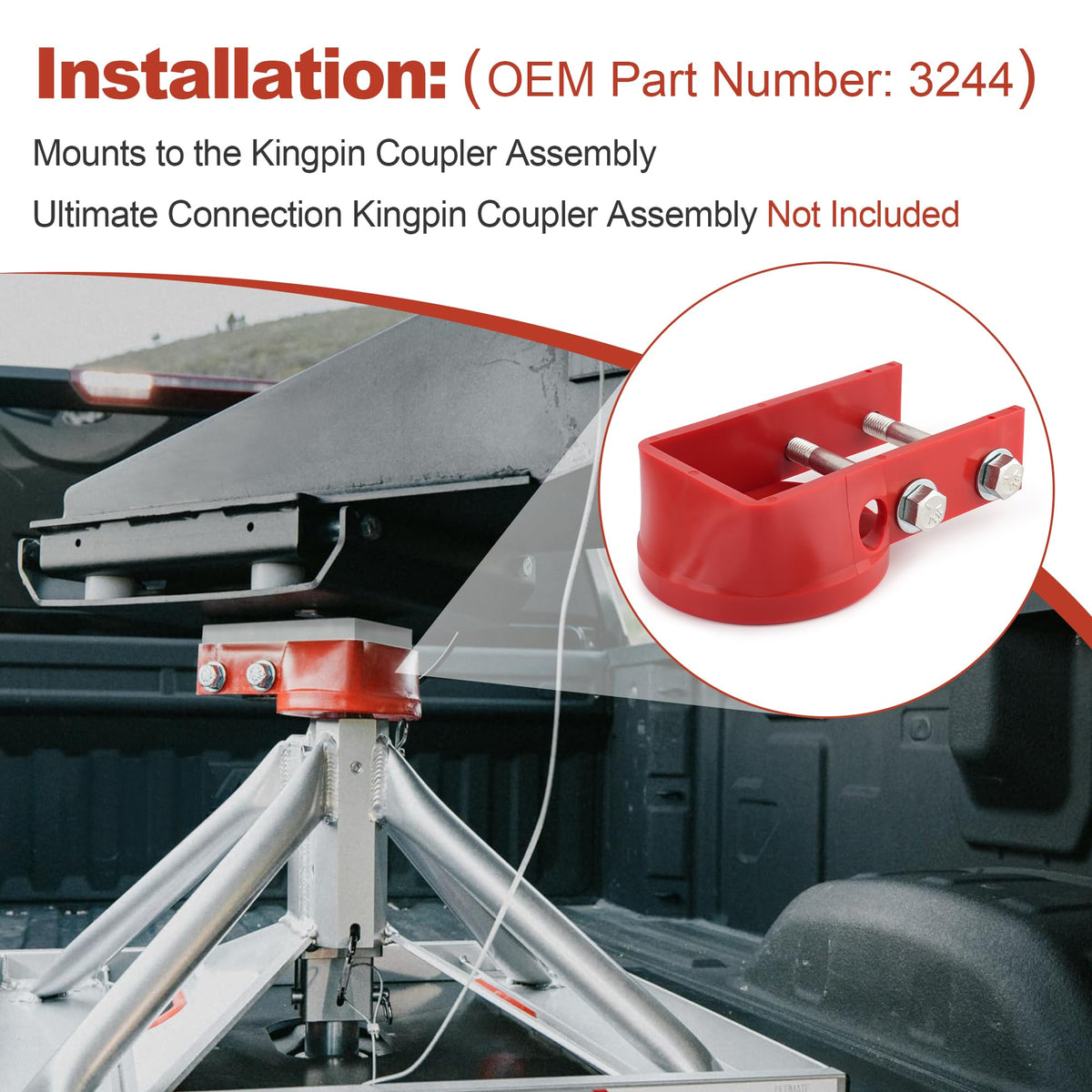 Jetuplusllc side profile highlighting mounting holes for bolt-on installation