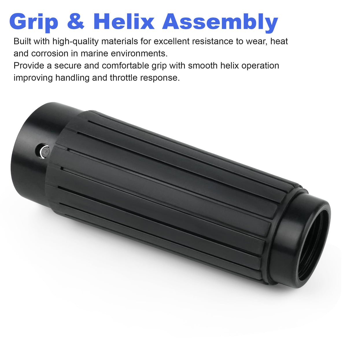 Jetuplusllc grip next to ruler showing correct OEM-fit dimensions