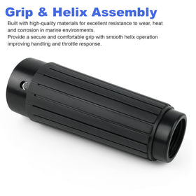 Jetuplusllc grip next to ruler showing correct OEM-fit dimensions