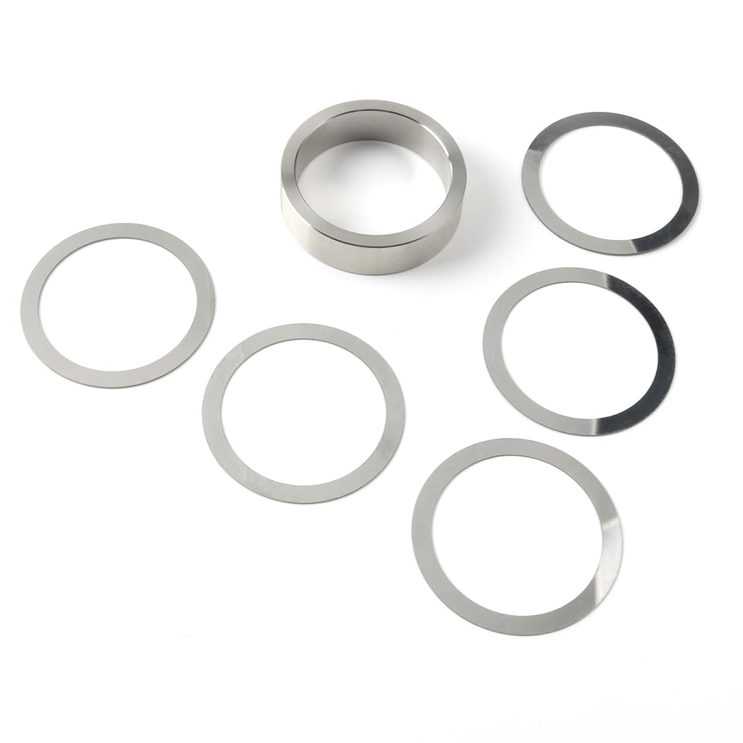 Jetuplusllc spacer close-up of black oxide finish improving corrosion resistance