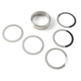 Jetuplusllc spacer close-up of black oxide finish improving corrosion resistance