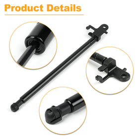 Jetuplusllc strut close-up of rod and seal demonstrating durable construction