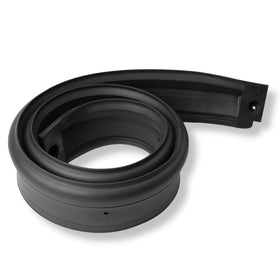 Jetuplusllc close-up of windshield gasket profile, ensures tight water seal