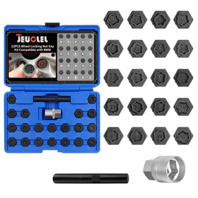 JEUCLEL front packaging showing full 22PCS kit and organized case for quick access