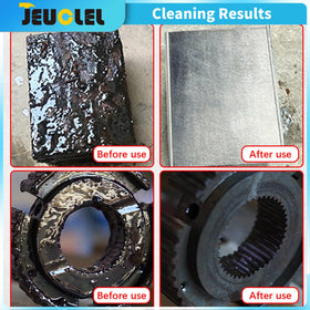 JEUCLEL 5/8 inch scraper in a tight groove for precise residue removal benefit