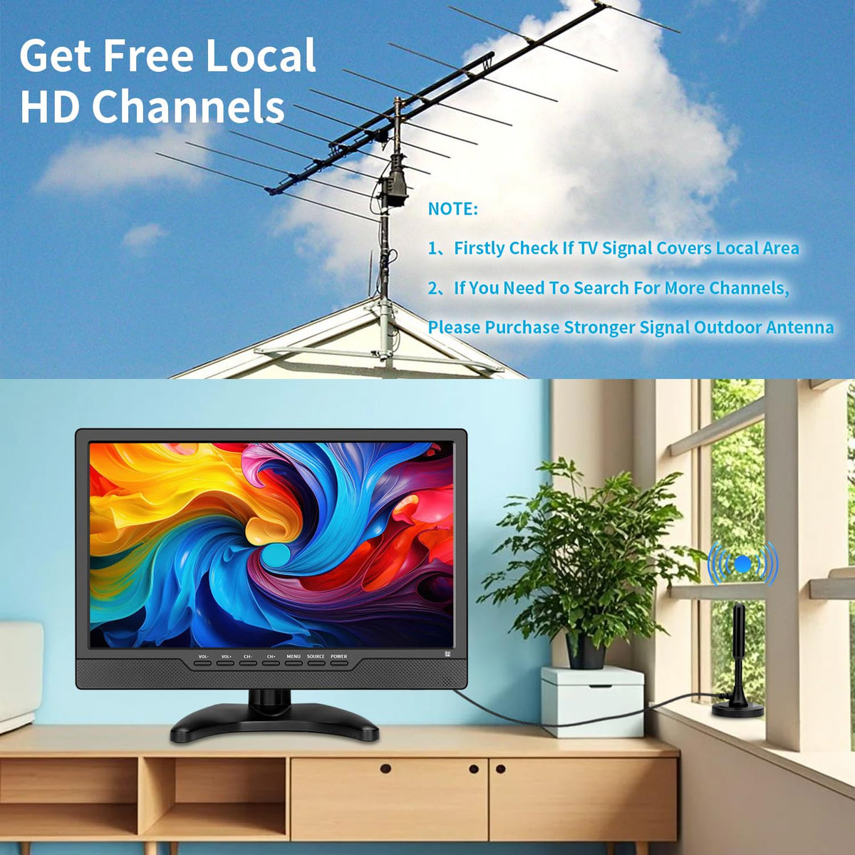 Jexiop remote with wall mount hardware highlighting easy control and multiple installation options