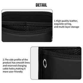 JEYODA compact storage with wallet sunglasses shows multi-item capacity