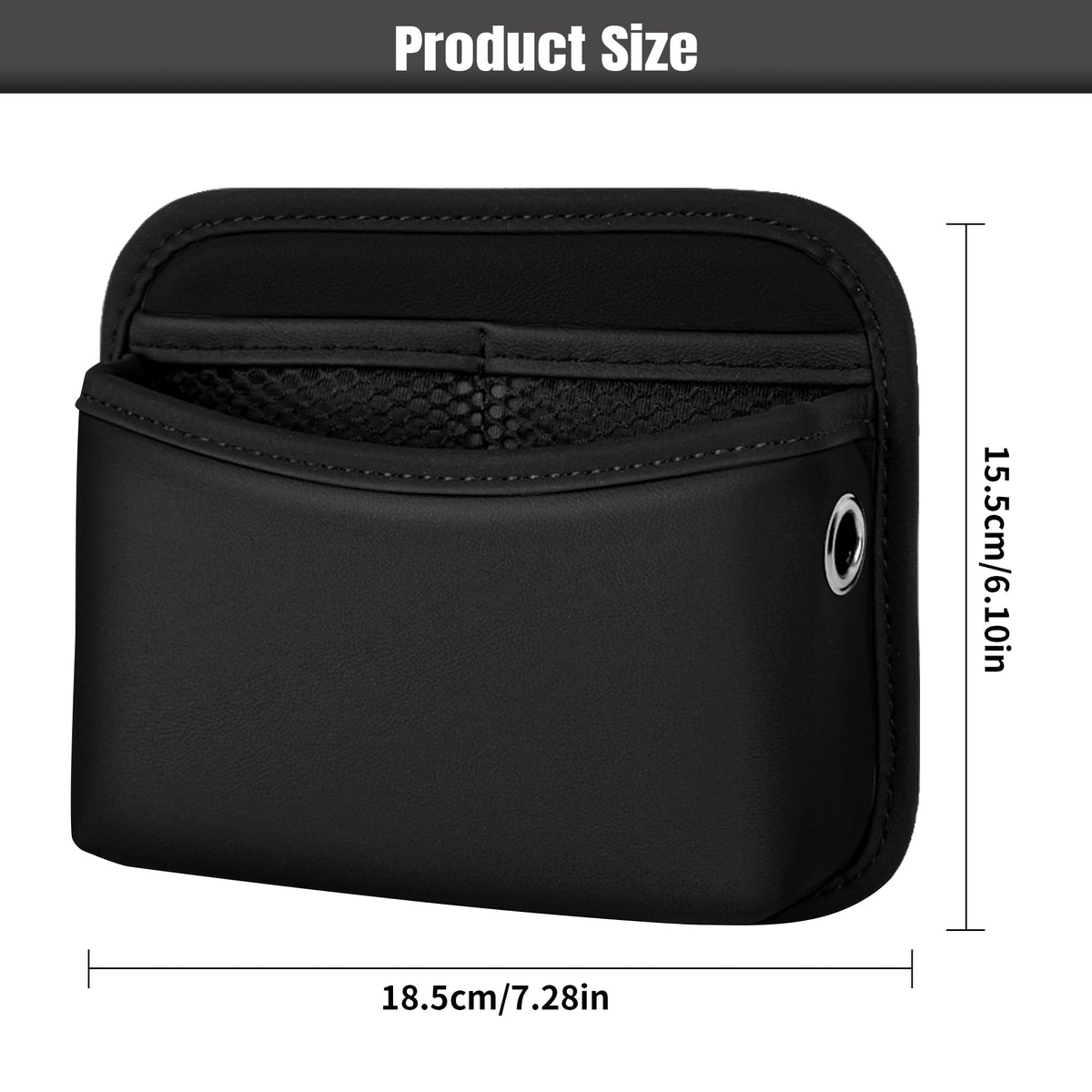 JEYODA phone and keys inside pocket demonstrates organized, reachable items