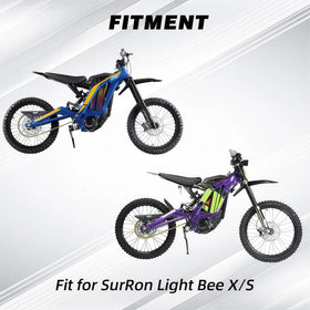 JFG RACING cover installed on SurRon Light Bee demonstrating secure fit