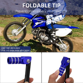 JFG RACING folding tip close-up demonstrating impact protection and bend prevention