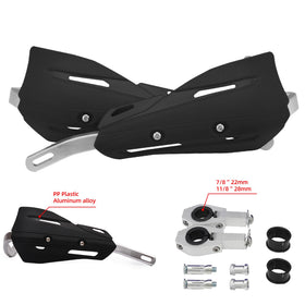 JFG RACING size comparison showing guard scale and ergonomic hand clearance