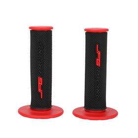 JFG RACING throttle cable and grips laid out for easier installation reference