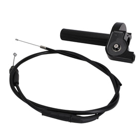 JFG RACING throttle cable detail showing routing for smoother response