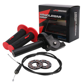 JFG RACING front assembly showing complete throttle kit and quick action