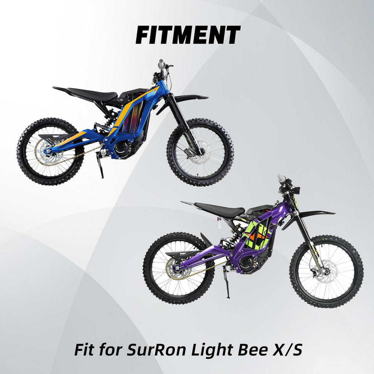 JFG RACING throttle mounted on Surron bike demonstrating improved control benefit