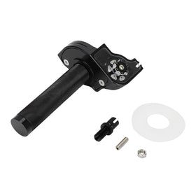 JFG RACING knurled rubber grip detail for improved hold and comfort