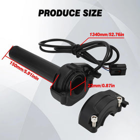 JFG RACING throttle packaging and label showing upgraded version clarity benefit